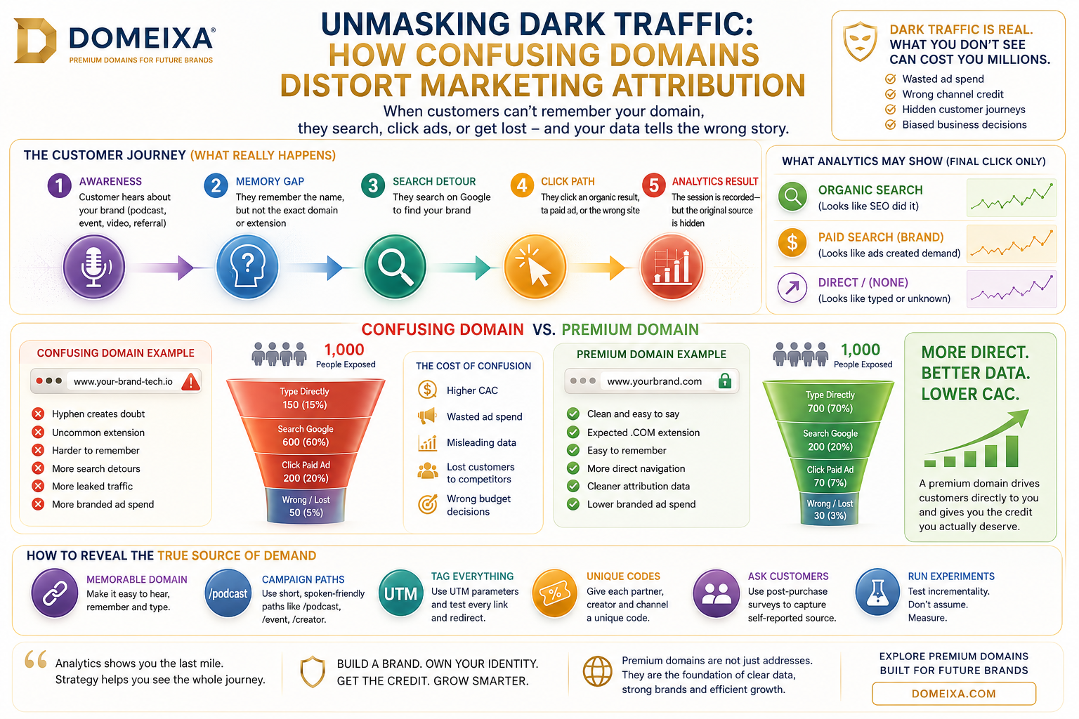 Dark Traffic, Domain Confusion and Marketing Attribution | DOMEIXA