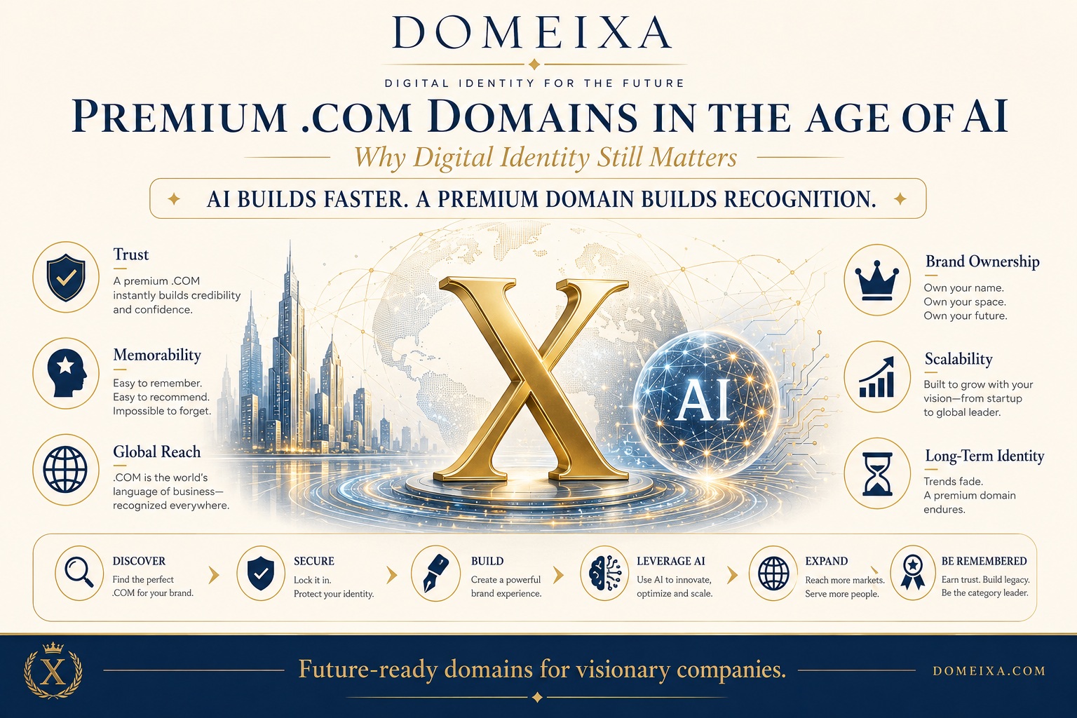 Why Premium .COM Domains Still Matter in the Age of AI
