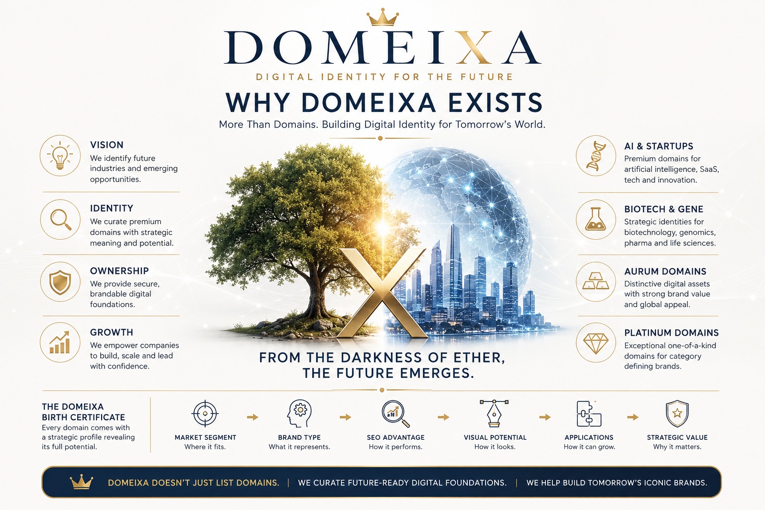 Why DOMEIXA Exists | Future-Ready Digital Identity