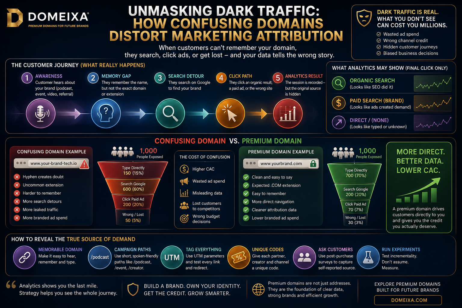 Dark Traffic, Domain Confusion and Marketing Attribution | DOMEIXA